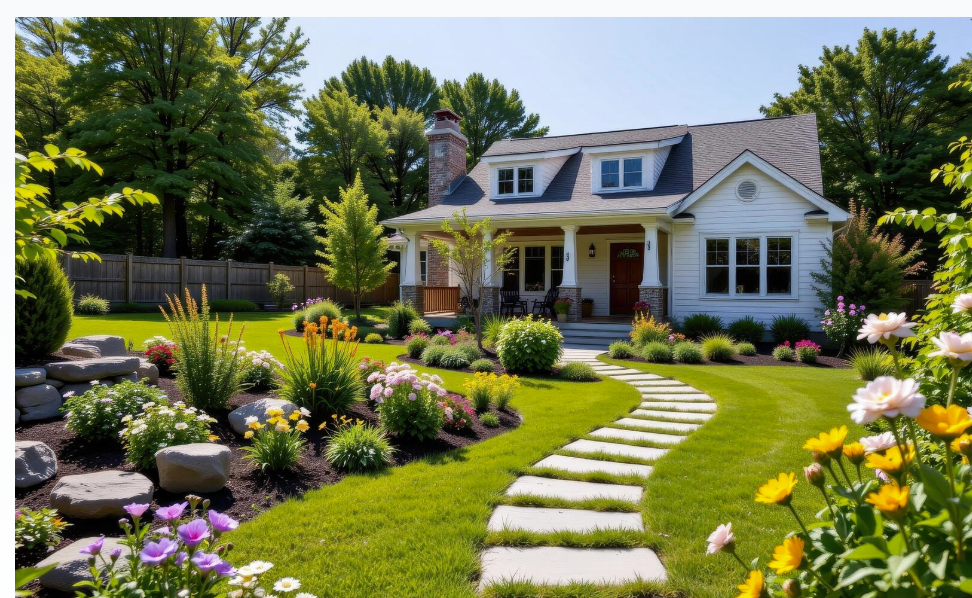 A sunny home protected by North Star Insurance Group